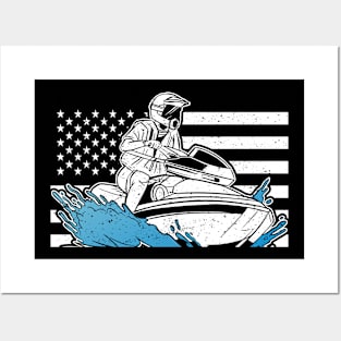 Jet Skiing Jet Ski Posters and Art